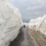 Nemrut Dağı'nda kar kalınlığı 10 metre