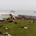 Trabzon'da uçak kazası tatbikatı gerçeğini aratmadı	