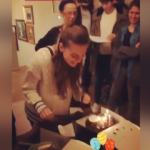 Dizi setinde Asla Enver'e sürpriz doğum günü partisi