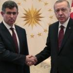 Erdoğan, Metin Feyzioğlu'nu kabul etti