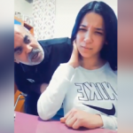 Şaka yapan kızına verdiği tepki ile g&uuml;ndem olan baba!