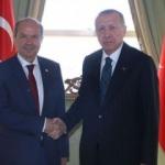 Cumhurbaşkanı Erdoğan KKTC Başbakanı Tatar'ı kabul etti