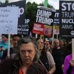 On binler Trump'a karşı yürüdü! Tencere ve tava ile protesto