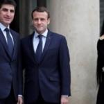 Macron, Neçirvan Barzani'yi tebrik etti