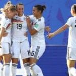Kadınlar Dünya Kupası'nda ilk çeyrek finalist Almanya