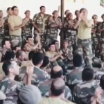 Manuş baba işte b&ouml;yle birliğine veda etti!