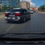 Pendik'te trafik magandası kamerada