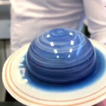 Ünlü pasta şefi Amaury Guichon Satürn gezegeni yaptı!