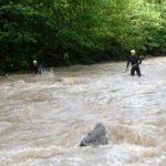 Araklı'daki selde kaybolan 2 kişi aranıyor