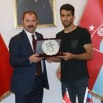 Trabzonspor'dan Vahid Amiri'ye veda töreni