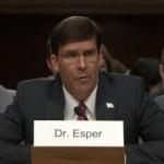 ABD Savunma Bakanı adayı Esper'den Suriye ve ABD askeri açıklaması