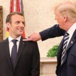 Trump: Macron'un aptallığına karşılık vereceğiz