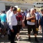 Binali Yıldırım, Erzincan’da rafting yaptı