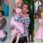 Kanseri yenen küçük kızın hastaneden ayrılışı duygulandırdı!