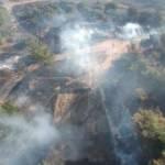 Çanakkale Eceabat'taki orman yangını kontrol altına alındı