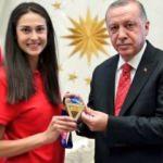 Cumhurbaşkanı Erdoğan, İrem Yaman'ı kabul etti