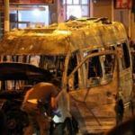 PKK'lıların yaktığı minibüsün şoförü isyan etti