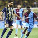 F.Bahçe - Trabzonspor maçında gülen yok!