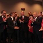 Erdoğan Milliler'i soyunma odasında tebrik etti