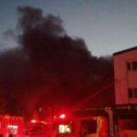 Pendik'te fabrika yangını: İtfaiye müdahale ediyor