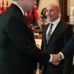 Erdoğan, Büyükşehir Belediye Başkanları ile bir araya geldi