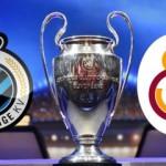 Şampiyonlar Ligi Club Brugge Galatasaray maçının özeti