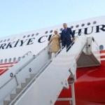 Cumhurbaşkanı Erdoğan'ın uçağı New York'a indi!