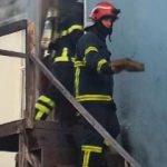 Yangında Kur'an-ı Kerim zarar görmedi