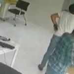 Deprem sırasında ilgin&ccedil; g&ouml;r&uuml;nt&uuml;!