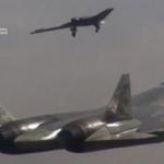 Rusya görüntülerini yayınladı! Su-57 ve Okhotink ilk kez birlikte uçtu