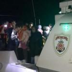 Edirne'de lastik botta 48 kaçak göçmen yakalandı