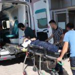 Sınırda askeri araç şarampole devrildi: 2 asker yaralı