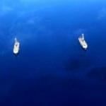Yavuz sondaj gemisi "Fatih"i selamladı