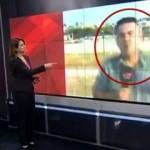 Canlı yayında CNN Türk muhabirinin heyecanı kamerada