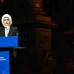 Emine Erdoğan, 'Dünya Kanser Liderleri Zirvesi' ödül törenine katıldı