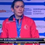 Cumhurbaşkanı Erdoğan Elif Güneri'yi tebrik etti