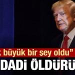 Trump'ın "büyük bir şey oldu" demişti! Bağdadi öldürüldü iddiası