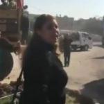 YPG'li kadından ABD konvoyuna: Hain Amerika!