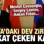Dev zirvede dikkat çeken kare! Çavuşoğlu, Lavrov, Fidan...