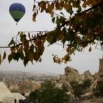 Kapadokya sonbahar renkleriyle cezbediyor