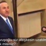 Sosyal medya Çavuşoğlu'nun tepkisini konuşuyor