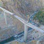 Türkiye’nin en yüksek köprüsü Bitlis’te yapıldı