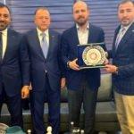 Uluslararası Judo Federasyonu Başkanı'ndan Bilal Erdoğan'a ziyaret