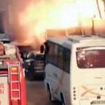Kadıköy’de dehşet! Lüks cip bomba gibi patladı