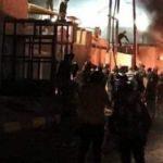 Necef'te 25 gösterici yaralandı