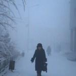 Rusya'da hava sıcaklığı -51 dereceye düştü
