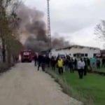  Çatalca'da fabrikada korkutan yangın