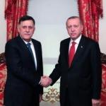 Cumhurbaşkanı Erdoğan Fayez Al Sarraj'ı kabul etti