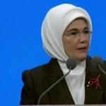 Emine Erdoğan Beştepe'de 'Kadına Şiddete Hayır' programında konuştu
