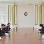 Şentop, Azerbaycan’da Alivey tarafından kabul edildi